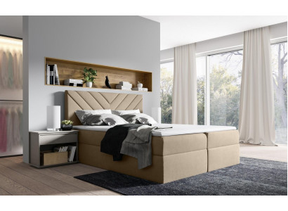 Bett Bettkasten Boxspringbett Doppel Hotel Modern Bettkasten Betten Schlafzimmer